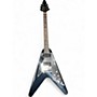 Used Gibson Used 2023 Gibson FLYING V MIRROR LIMITED EDITION Ebony Solid Body Electric Guitar Ebony