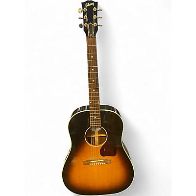 Used 2023 Gibson J45 Standard Tobacco Burst Acoustic Electric Guitar