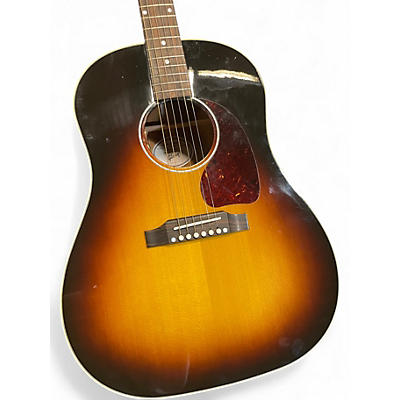 Used 2023 Gibson J45 Standard Vintage Sunburst Acoustic Electric Guitar