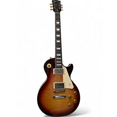 Gibson Used 2023 Gibson LES PAUL STANDARD AAA TOP BOURBON BURST Solid Body Electric Guitar BOURBON BURST