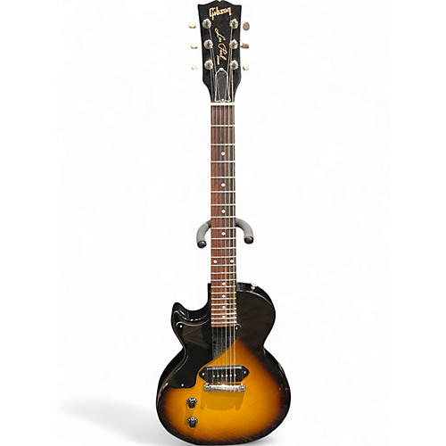 Used 2023 Gibson Left Handed Les Paul Jr Tobacco Sunburst Solid Body Electric Guitar Tobacco Sunburst