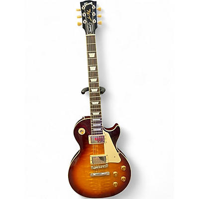 Used 2023 Gibson Les Paul 50s Standard AAA Quilt Tobacco Burst Solid Body Electric Guitar