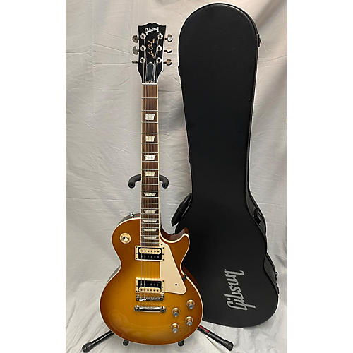 Gibson Used 2023 Gibson Les Paul Classic Honey Blonde Solid Body Electric Guitar Honey Blonde