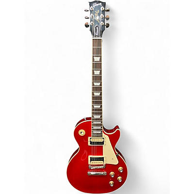 Used 2023 Gibson Les Paul Classic Red Solid Body Electric Guitar