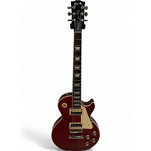 Gibson Used 2023 Gibson Les Paul Classic Transparent Cherry Solid Body Electric Guitar Transparent Cherry