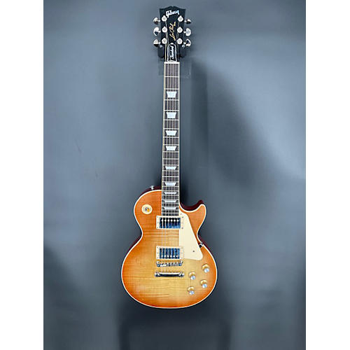 Gibson Used 2023 Gibson Les Paul Standard 1960S Neck Natural Flame Top Solid Body Electric Guitar natural flame top