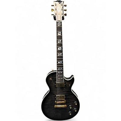 Used 2023 Gibson Les Paul Supreme Trans Gray Solid Body Electric Guitar