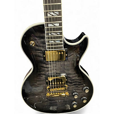 Used 2023 Gibson Les Paul Supreme Translucent Ebony Solid Body Electric Guitar