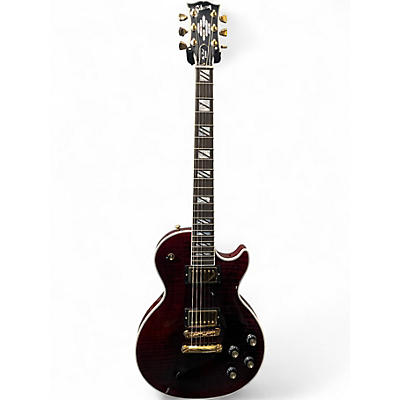 Used 2023 Gibson Les Paul Supreme trans wine red Solid Body Electric Guitar