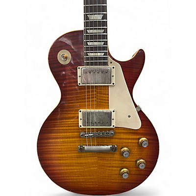 Gibson Used 2023 Gibson Murphy Lab 1960 Les Paul Standard Reissue Heavy Aged Factory Burst Solid Body Electric Guitar