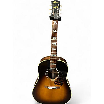 Used 2023 Gibson Murphy Lab Light Aged 1942 Banner Southern Jumbo Vintage Sunburst Acoustic Guitar