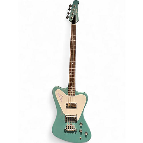 Used 2023 Gibson Non-Reverse Thunderbird Faded Pelham Blue Electric Bass Guitar Faded Pelham Blue