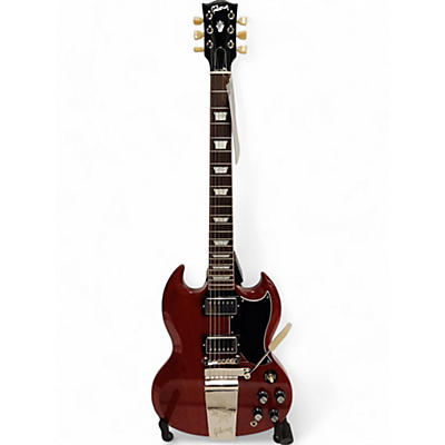 Gibson Used 2023 Gibson SG Standard '61 Maestro Vibrola Cherry Solid Body Electric Guitar