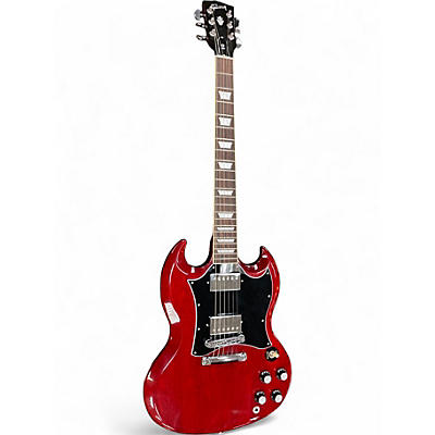 Used 2023 Gibson SG Standard Red Solid Body Electric Guitar