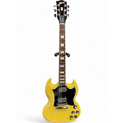 Used 2023 Gibson SG Standard TV Yellow Solid Body Electric Guitar