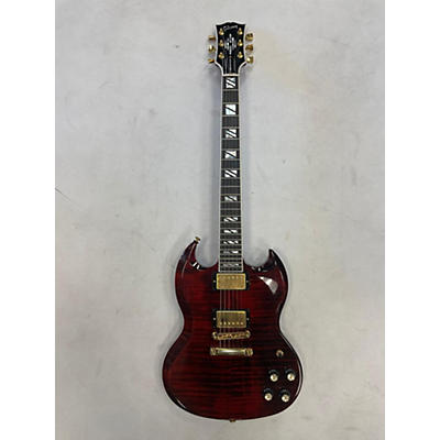 Gibson Used 2023 Gibson SG Supreme Wine Red Solid Body Electric Guitar