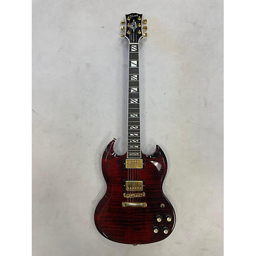 Gibson Used 2023 Gibson SG Supreme Wine Red Solid Body Electric Guitar Wine Red