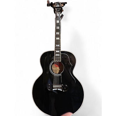 Used 2023 Gibson SJ200 Super Jumbo Custom Ebony Acoustic Guitar
