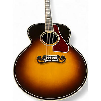 Used 2023 Gibson SJ200 Super Jumbo Custom Sunburst Acoustic Guitar