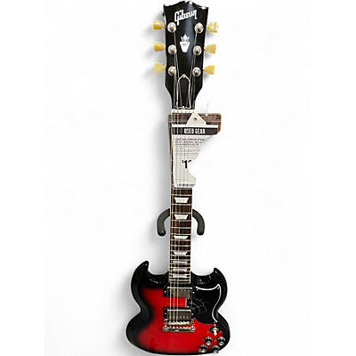 Used 2023 Gibson Standard SG 61' Cardinal Red Burst Solid Body Electric Guitar