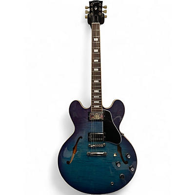 Used 2023 Gibson es335 block figured  Blueberry Burst Hollow Body Electric Guitar