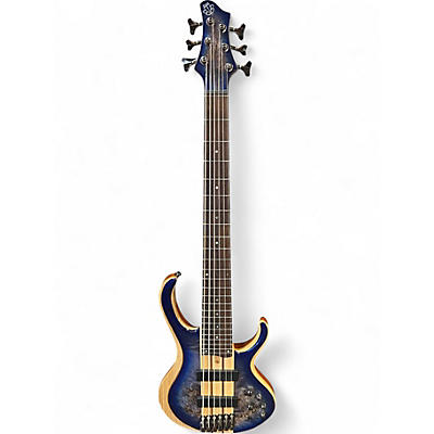 Used 2023 Ibanez BTB846 BLUE Electric Bass Guitar