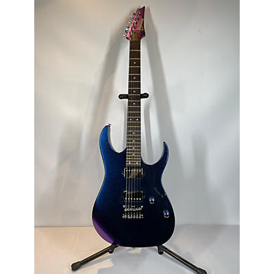 Ibanez Used 2023 Ibanez GRG121SPBMC Blue Metallic Chameleon Solid Body Electric Guitar