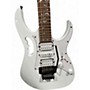 Used 2023 Ibanez JEMJR White Solid Body Electric Guitar White