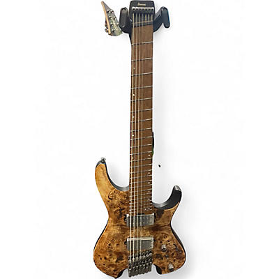 Used 2023 Ibanez QX527PB POPLAR BURL Solid Body Electric Guitar