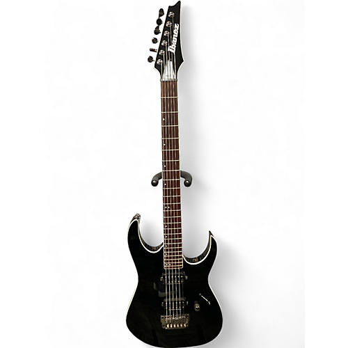 Used 2023 Ibanez RGIB21 BK Iron Label Black Baritone Guitars Black