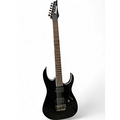 Ibanez Used 2023 Ibanez RGIB21 Iron Label Baritone Black Baritone Guitars Black