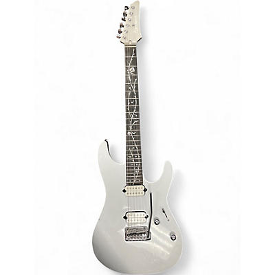 Used 2023 Ibanez TOD10 Metallic Silver Solid Body Electric Guitar
