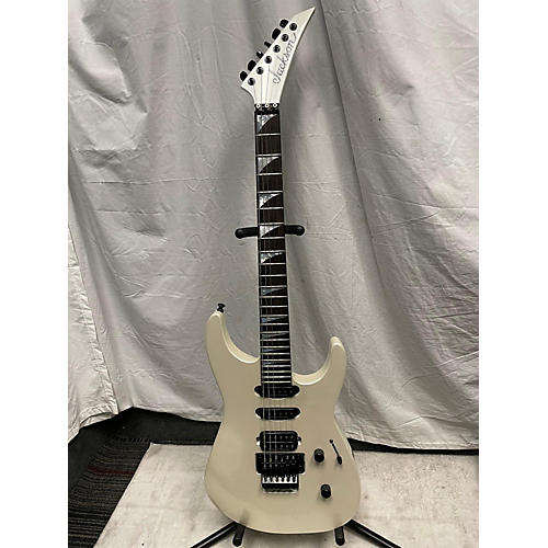 Jackson Used 2023 Jackson American SRS - SL3 Soloist Platinum Pearl Solid Body Electric Guitar Platinum Pearl