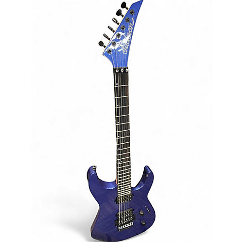 Used 2023 Jackson American Series Virtuoso Blue Solid Body Electric Guitar Blue