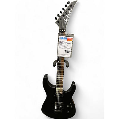 Jackson Used 2023 Jackson American Series Virtuoso satin black Solid Body Electric Guitar