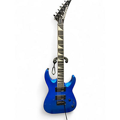 Used 2023 Jackson JS22 Dinky Metallic Blue Solid Body Electric Guitar