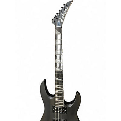 Used 2023 Jackson JS22 Dinky Satin Black Solid Body Electric Guitar