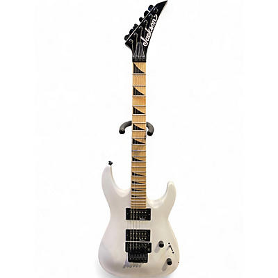 Used 2023 Jackson JS32 Dinky Snow White Solid Body Electric Guitar