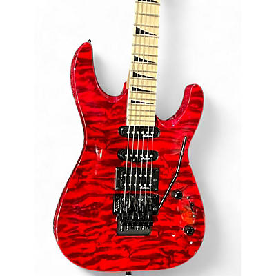 Used 2023 Jackson JS32 Dinky Trans Crimson Red Solid Body Electric Guitar