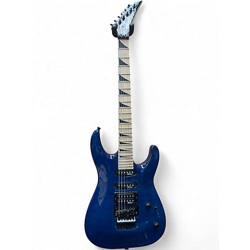Used 2023 Jackson JS34Q Dinky DKAM Blue Solid Body Electric Guitar Blue
