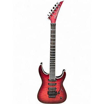 Used 2023 Jackson Pro Plus Series Soloist SLA3Q Fuschia Burst Solid Body Electric Guitar