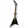 Used 2023 Jackson RRX14-mg7 Black with Silver Pinstripes Solid Body Electric Guitar Black with Silver Pinstripes