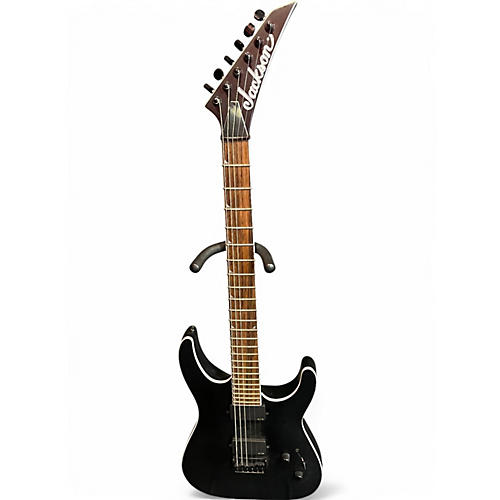 Used 2023 Jackson SLA6DX Black Baritone Guitars Black