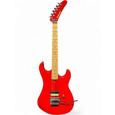 Used 2023 Kramer 84 reissue Candy Apple Red Solid Body Electric Guitar