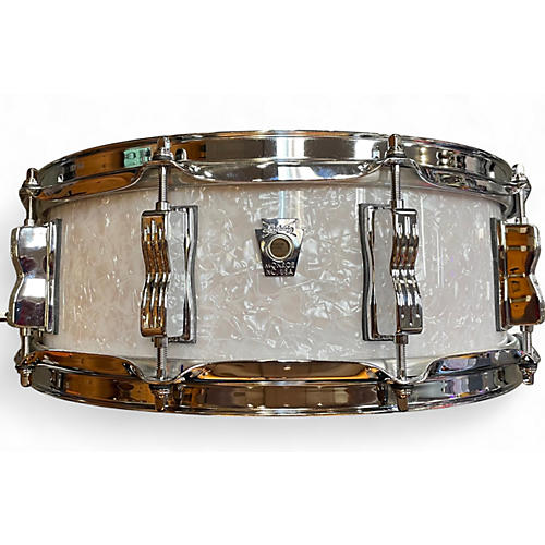 Used 2023 Ludwig 5in CLASSIC OAK Pearl White Drum Pearl White 21