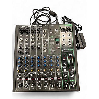 Used 2023 Mackie ProFX10v3 10 Channel Professional Mixer  Unpowered Mixer