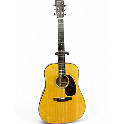 Used 2023 Martin D18 Natural Acoustic Guitar