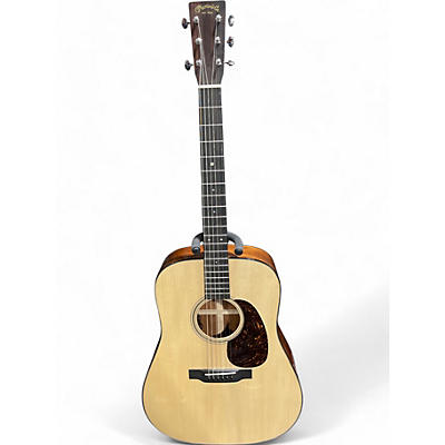 Martin Used 2023 Martin Gruhn D-18 Special Adirondack Vintage Natural Acoustic Electric Guitar