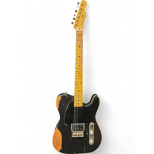 Used 2023 Nash Guitars E-1HB Black Solid Body Electric Guitar Black