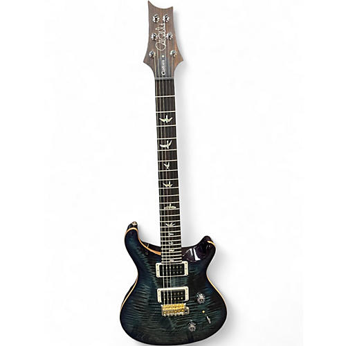 Used 2023 PRS Custom 24 10 Top Cobalt Blue Solid Body Electric Guitar Cobalt Blue
